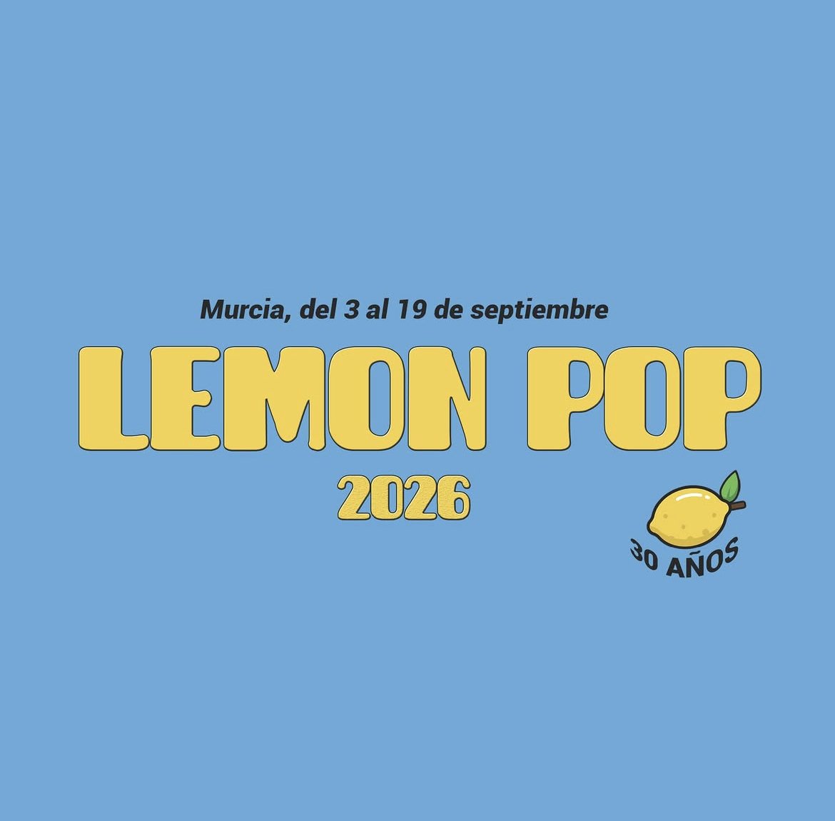 Lemon Pop 2026 en Murcia: programación