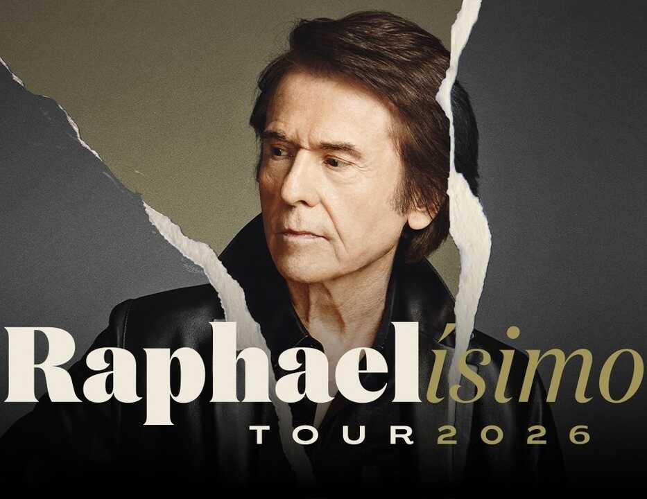 El concierto de Raphael se estrena en el Buesa Arena de Vitoria el sábado 7 de noviembre
