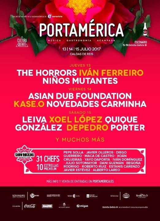 Abono con descuento para el Festival Portamérica 2017 aquí