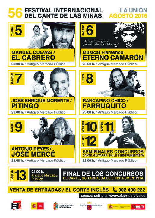 Cartel Cante de las Minas 2016